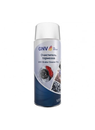 Оптом Очиститель тормозов в аэрозольном баллоне GNV Brake Cleaner Pro, 520 мл 4602009975608