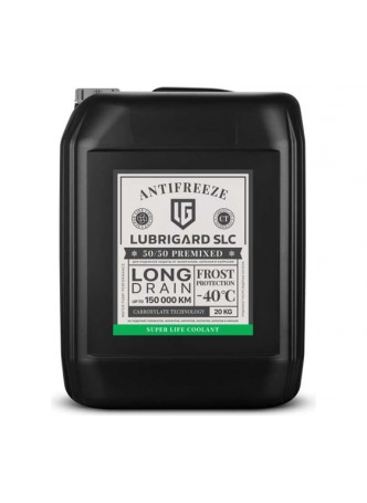 Оптом Охлаждающая низкозамерзающая жидкость LUBRIGARD Antifreeze slc 50/50 20 кг LGSLC5050PK20