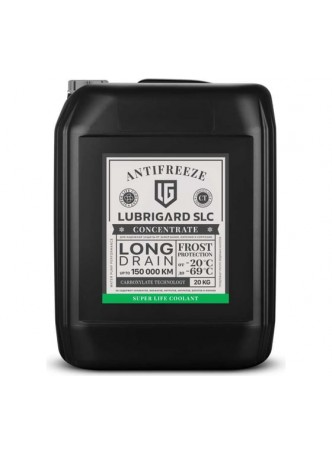 Оптом Охлаждающая низкозамерзающая жидкость LUBRIGARD Antifreeze slc concentrate 20 кг LGSLC100PK20