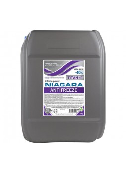 Оптом Охлаждающая жидкость для коммерческой техники NIAGARA Антифриз Ниагара TITAN HD-40 20кг 001001020013