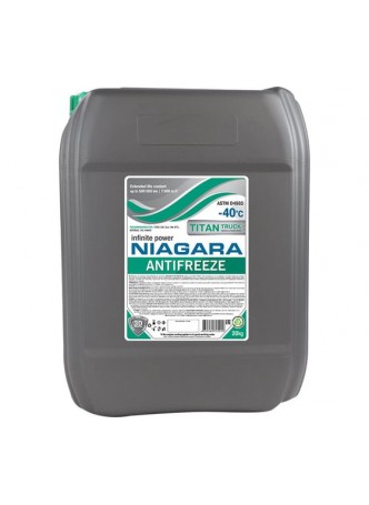 Оптом Охлаждающая жидкость для коммерческой техники NIAGARA антифриз, Ниагара TITAN Truck-40 20кг 001001021013
