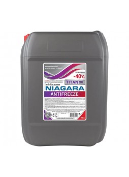 Оптом Охлаждающая жидкость для коммерческой техники NIAGARA антифриз, Ниагара TITAN HD-40 красный 20кг 001001033013