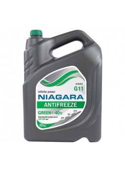 Оптом Охлаждающая жидкость NIAGARA Антифриз Ниагара G11 зеленый 10 кг 001001002012