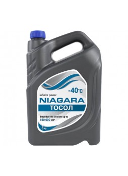 Оптом Охлаждающая жидкость NIAGARA Тосол Ниагара А40М 5 кг 001003000011