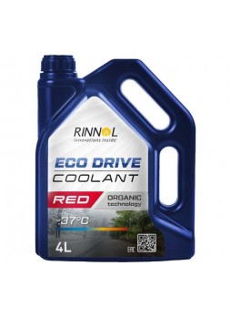 Оптом Охлаждающая жидкость RINNOL ECO DRIVE COOLANT RED, 4 л 100285