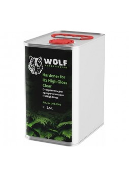 Оптом Отвердитель для лака WOLF HS High Gloss, 2,5л 209.2500
