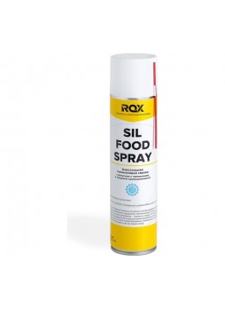 Оптом Пищевая силиконовая смазка ROX SIL FOOD SPRAY Аналог Molykote Separator Spray аэрозольный баллон 400 мл R187