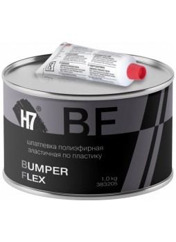 Оптом Полиэфирная шпатлевка H7 Bumper Flex эластичная по пластику 1кг 383205