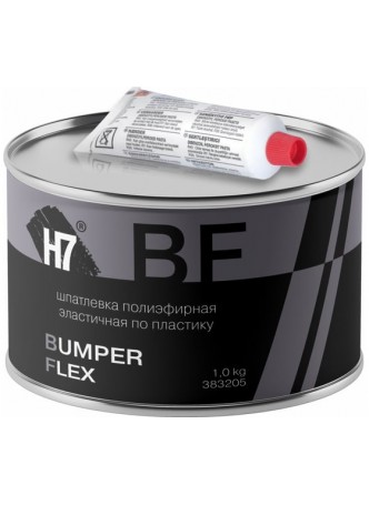 Оптом Полиэфирная шпатлевка H7 Bumper Flex эластичная по пластику 1кг 383205
