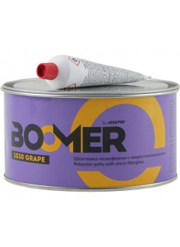 Оптом Полиэфирная шпатлевка с микростекловолокном BOOMER Grape (1.0+0.02 кг) 1030/1