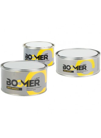 Оптом Полиэфирная универсальная шпатлевка BOOMER Uni 0.5+0.015 кг 1010/1