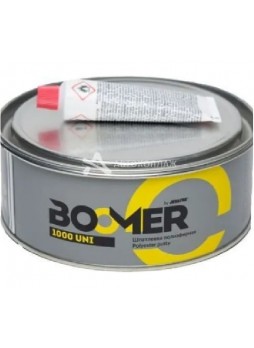 Оптом Полиэфирная универсальная шпатлевка BOOMER Uni 1.0+0.02 кг 1000/1