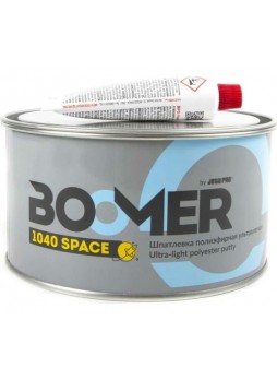 Оптом Полиэфирная универсальная шпатлевка BOOMER SPACE 0.5+0.015 кг 1040/0,5