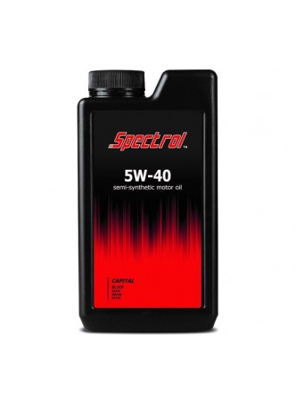 Оптом Полусинтетическое моторное масло Spectrol CAPITAL 5W-40, 1 л 9056