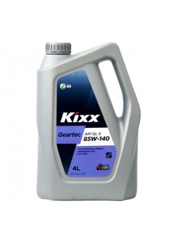 Оптом Полусинтетическое трансмиссионное масло KIXX GEARTEC GL-5 85W-140 4л L2984440E1