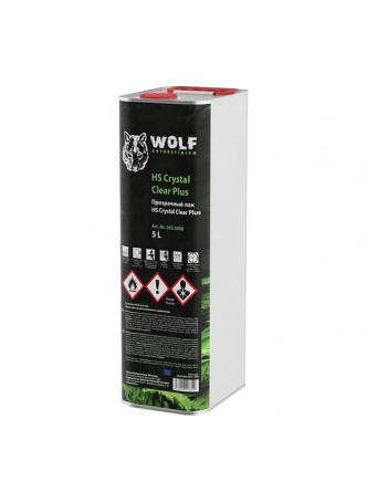 Оптом Прозрачный лак Wolf HS Crystal Clear Plus 5л 205.5000