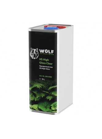 Оптом Прозрачный лак WOLF HS High Gloss, 5л 209.5000
