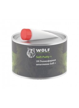 Оптом Шпатлевка 2 K Soft+ с отвердителем 1.8 кг Wolf 104.1800