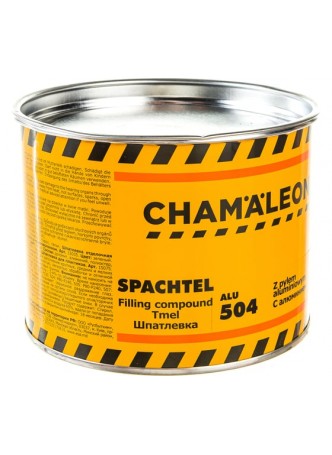 Оптом Шпатлевка CHAMAELEON с алюминием вкл.отвердитель 1кг 15045