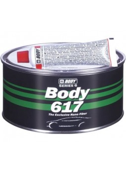Оптом Шпатлевка HB BODY 617 NANO FIBER POLYESTER FILLER 1 кг 6170600001