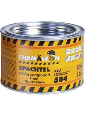Оптом Шпатлевка с алюминием CHAMAELEON вкл.отвердитель 0,515кг 15044