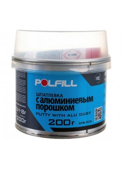 Оптом Шпатлевка с алюминиевым порошком POLFILL 200 г 13-000024