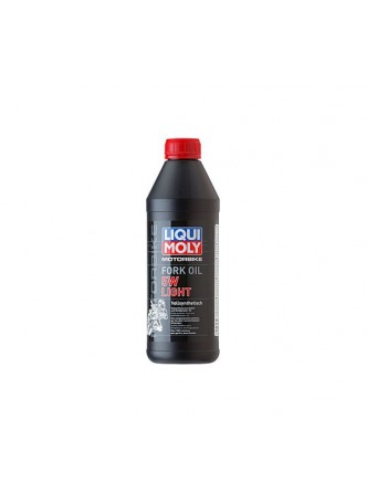 Оптом Синтетическое масло для вилок и амортизаторов LIQUI MOLY Motorbike Fork Oil Light 5W 1л 2716