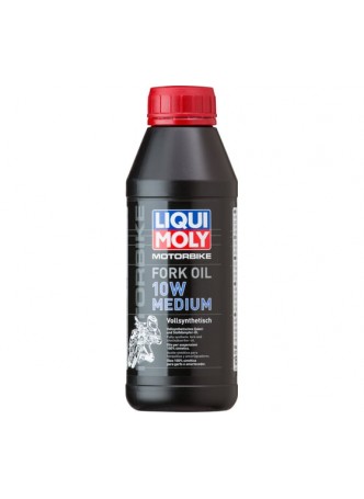 Оптом Синтетическое масло для вилок и амортизаторов LIQUI MOLY Motorbike Fork Oil Medium 10W 0,5л 1506