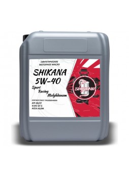 Оптом Синтетическое масло SHIKANA SAE 5W40 SRM 20л 79210