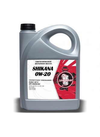 Оптом Синтетическое масло SHIKANA se sae 0w20 api sn/sn-rc 5л 78579