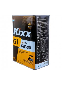 Оптом Синтетическое моторное масло KIXX G1 5W-50 API SP 4л L215544TE1