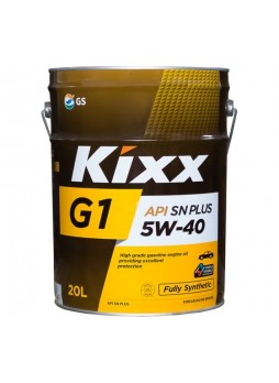 Оптом Синтетическое моторное масло KIXX G1 SN Plus 5W-40 20л L2102P20E1