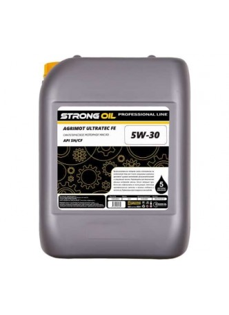 Оптом Синтетическое моторное масло STRONG OIL AGRIMOT ULTRATEC FE 5W-30 API SN/CF ACEA E4 0001473470-SO