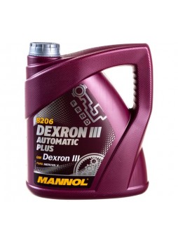 Оптом Синтетическое трансмиссионное масло MANNOL DEXRON III AUTOMATIC PLUS 4 л 1356