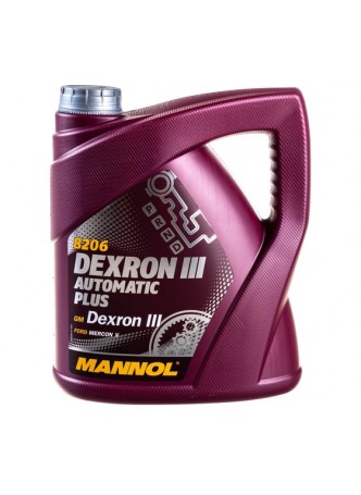 Оптом Синтетическое трансмиссионное масло MANNOL DEXRON III AUTOMATIC PLUS 4 л 1356