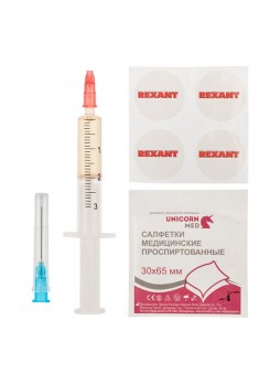 Оптом Смазка для кулеров и вентиляторов REXANT SX-3, шприц, 2 мл 09-3983