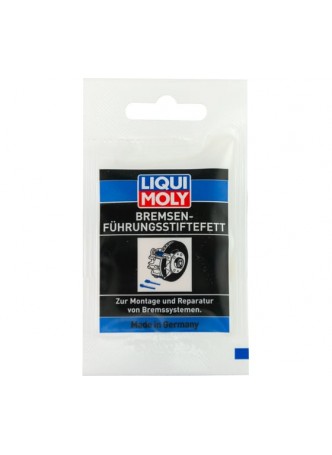 Оптом Смазка для направляющих пальцев суппорта LIQUI MOLY Bremsenfuhrungsstiftefett 0.005 кг 21204