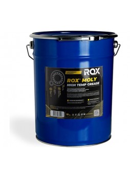 Оптом Смазка с дисульфидом молибдена ROX MOLY HIGH TEMP GREASE жестяное ведро 18 кг R176