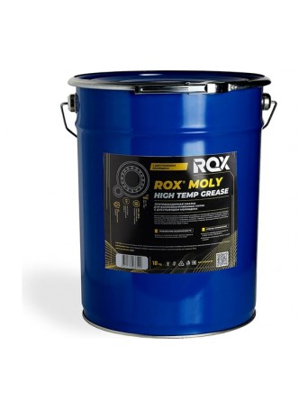 Оптом Смазка с дисульфидом молибдена ROX MOLY HIGH TEMP GREASE жестяное ведро 18 кг R176