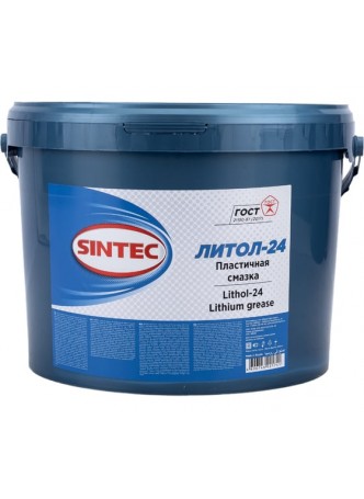 Оптом Смазка Sintec Литол-24 9,5 кг 99000