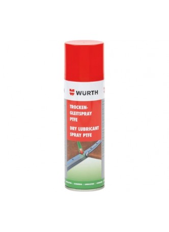 Оптом Спрей-смазка сухая 300 мл  PTFE Wurth 0893550 053 6