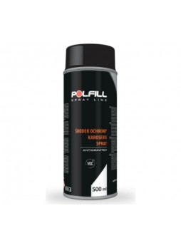 Оптом Средство для защиты кузова POLFILL SPRAY ANTIGRAVITEX черный, 500 мл 13-000018