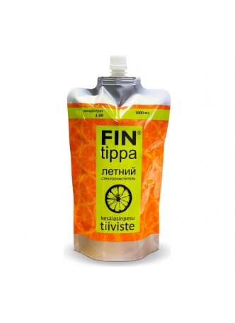 Оптом Стеклоочиститель FinTippa марка 01 лето, конц., 1 л, дой-пак 4607066981067