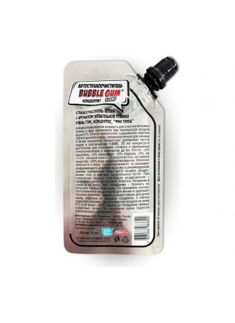 Оптом Стеклоочиститель FinTippa марка 01, лето, конц., 1:200, Bubble Gum, 30 мл, дой-пак 4607066983344