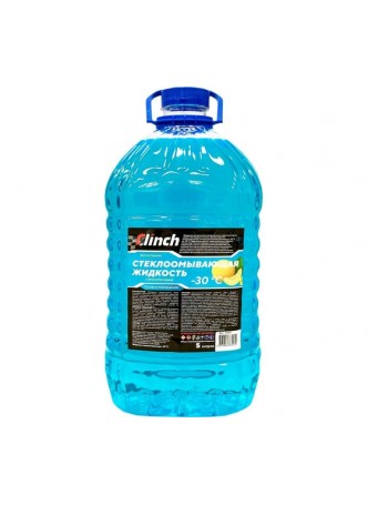 Оптом Стеклоомывающая жидкость Clinch -30С, с ароматом дыни, канистра 5 л 31537