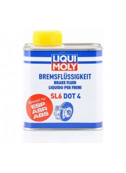 Оптом Тормозная жидкость, 0.5л LIQUI MOLY Bremsflussigkeit SL6 DOT 4 3086