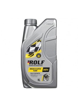 Оптом Тормозная жидкость Rolf Brake & Clutch Fluid DOT-4, 910г 322205