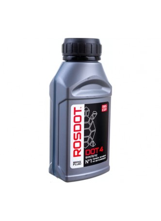 Оптом Тормозная жидкость ROSDOT 4, в  бутылке 250 г 430101Н17