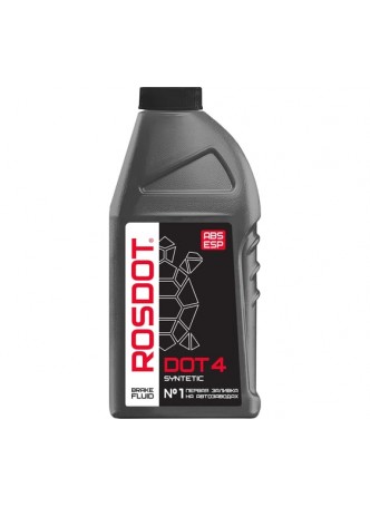 Оптом Тормозная жидкость ROSDOT DOT 4, 455 г 430101Н02