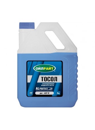 Оптом Тосол-40 OILRIGHT 3 кг 5013